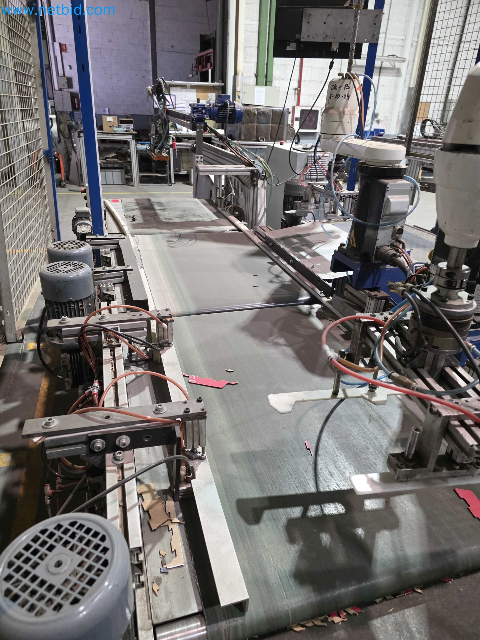 Likvidace podniku - Použité balicí stroje na balení ovoce a zeleniny (výrobní linka MDF)-11