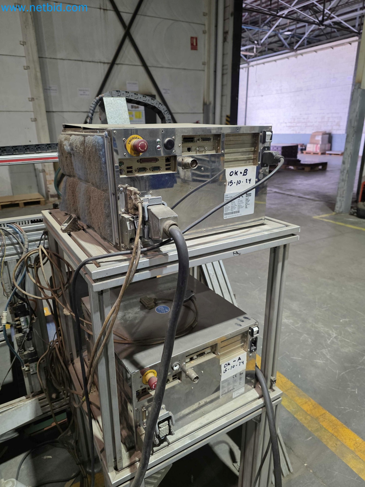 Likvidace podniku - Použité balicí stroje na balení ovoce a zeleniny (výrobní linka MDF)-14