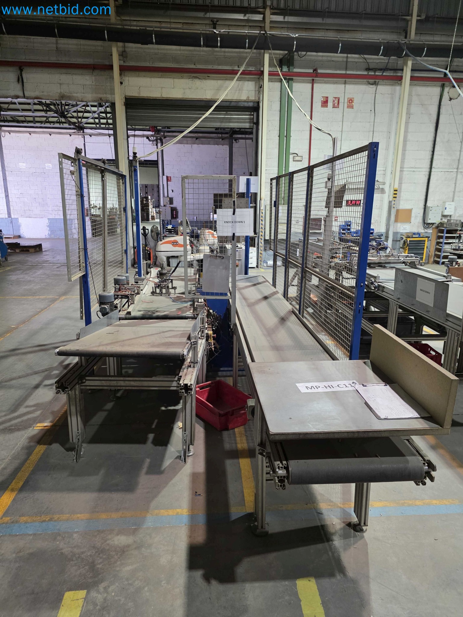 Likvidace podniku - Použité balicí stroje na balení ovoce a zeleniny (výrobní linka MDF)-4