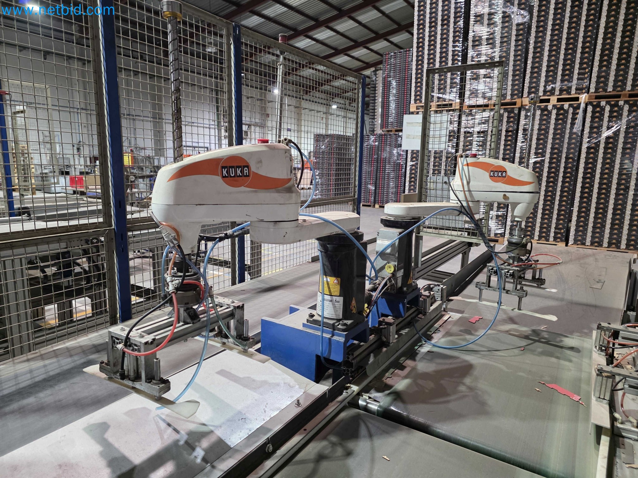 Likvidace podniku - Použité balicí stroje na balení ovoce a zeleniny (výrobní linka MDF)-9