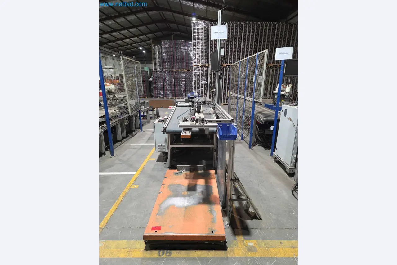 Likvidace podniku - Použité balicí stroje na balení ovoce a zeleniny (výrobní linka MDF)-2