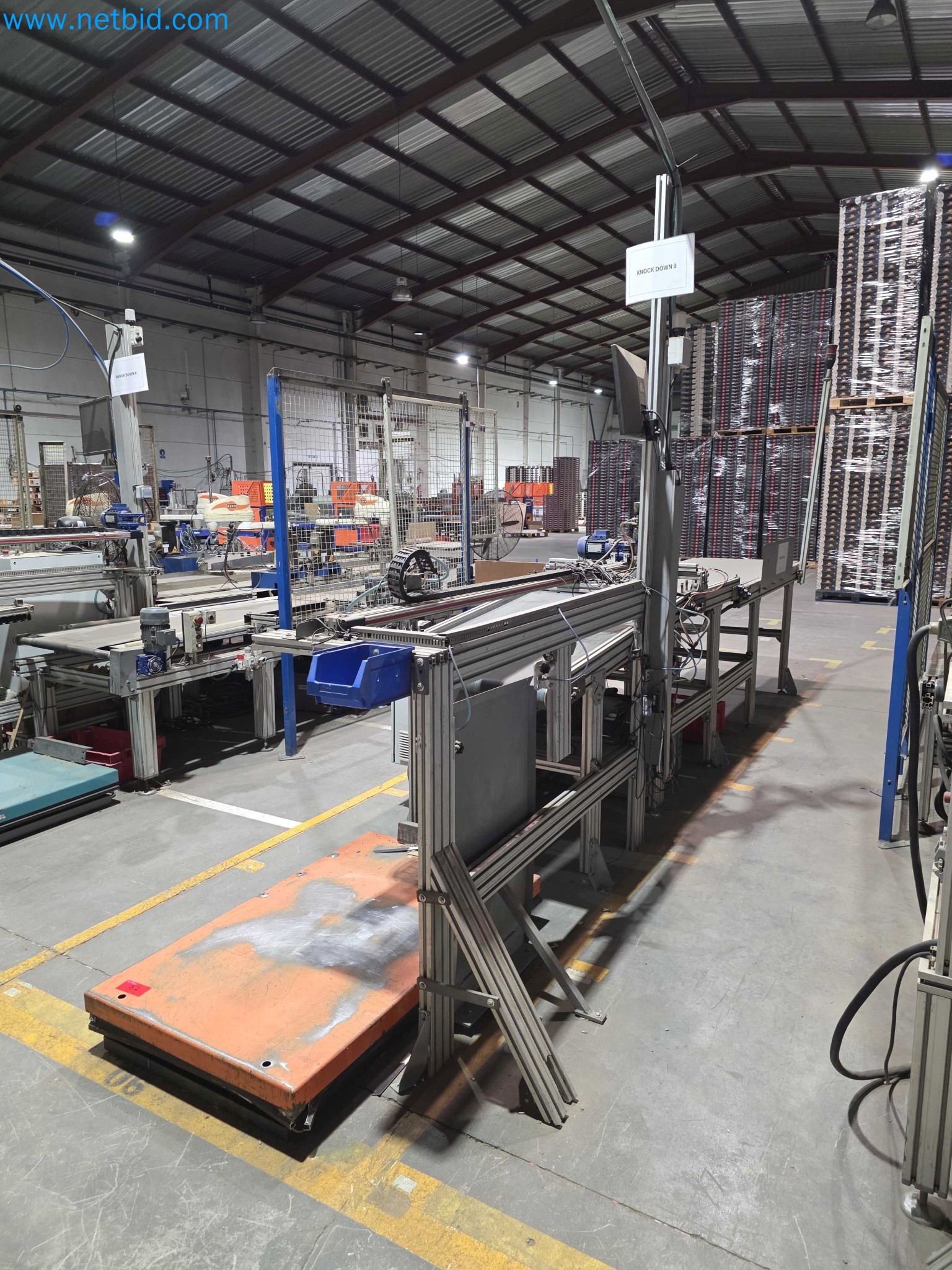 Likvidace podniku - Použité balicí stroje na balení ovoce a zeleniny (výrobní linka MDF)-3