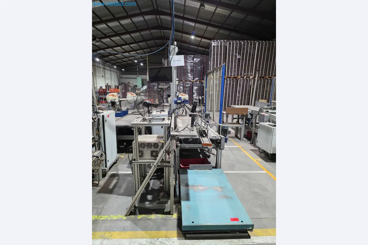 Likvidace podniku - Použité balicí stroje na balení ovoce a zeleniny (výrobní linka MDF)-2