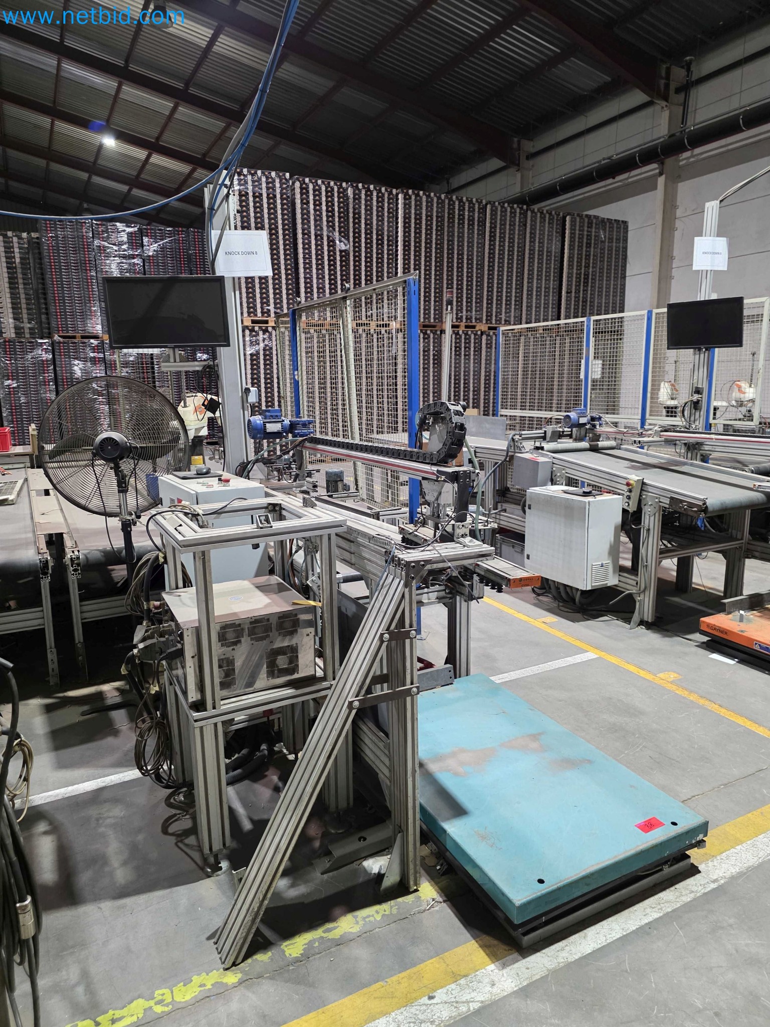 Likvidace podniku - Použité balicí stroje na balení ovoce a zeleniny (výrobní linka MDF)-3