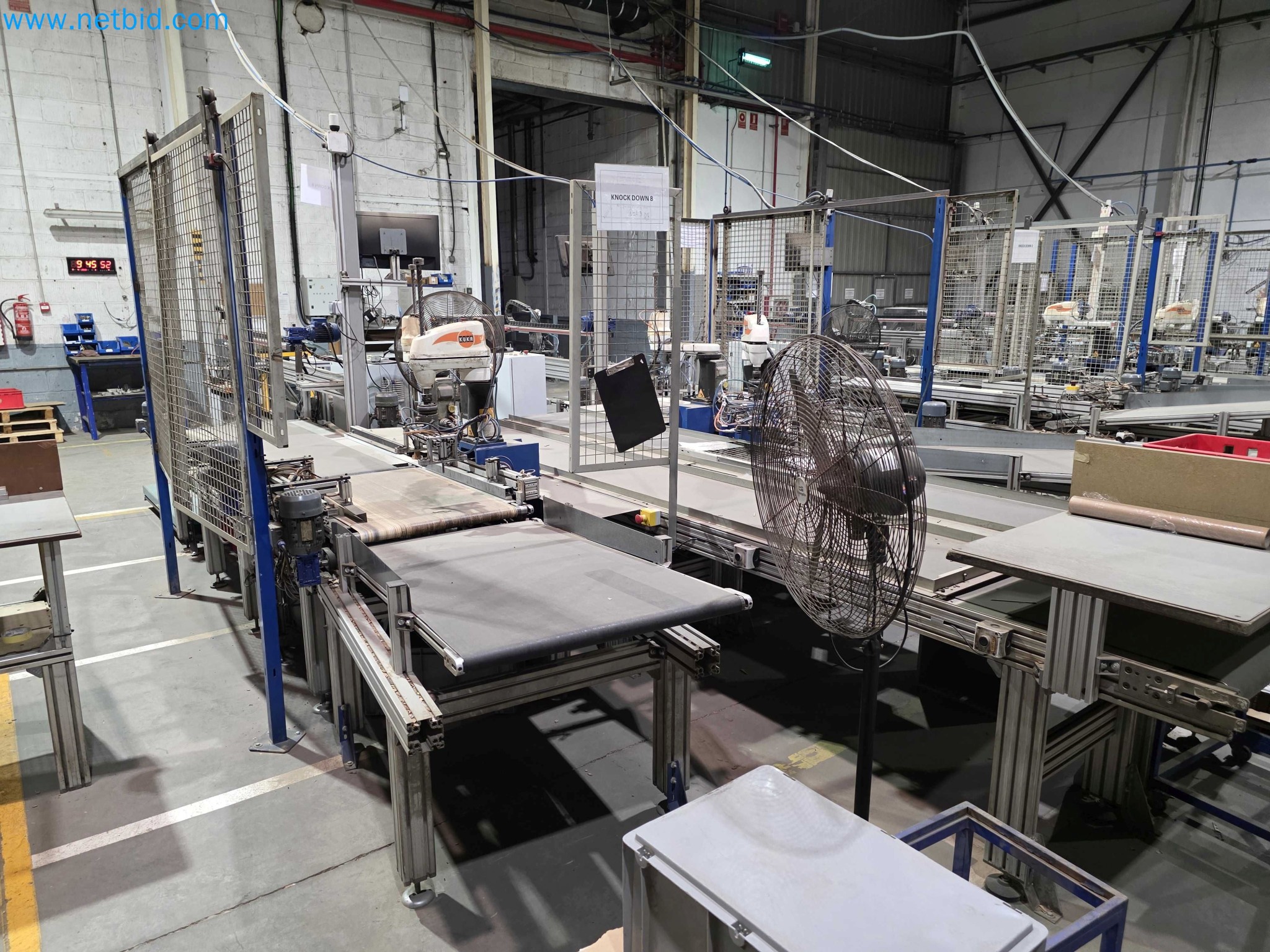 Likvidace podniku - Použité balicí stroje na balení ovoce a zeleniny (výrobní linka MDF)-4