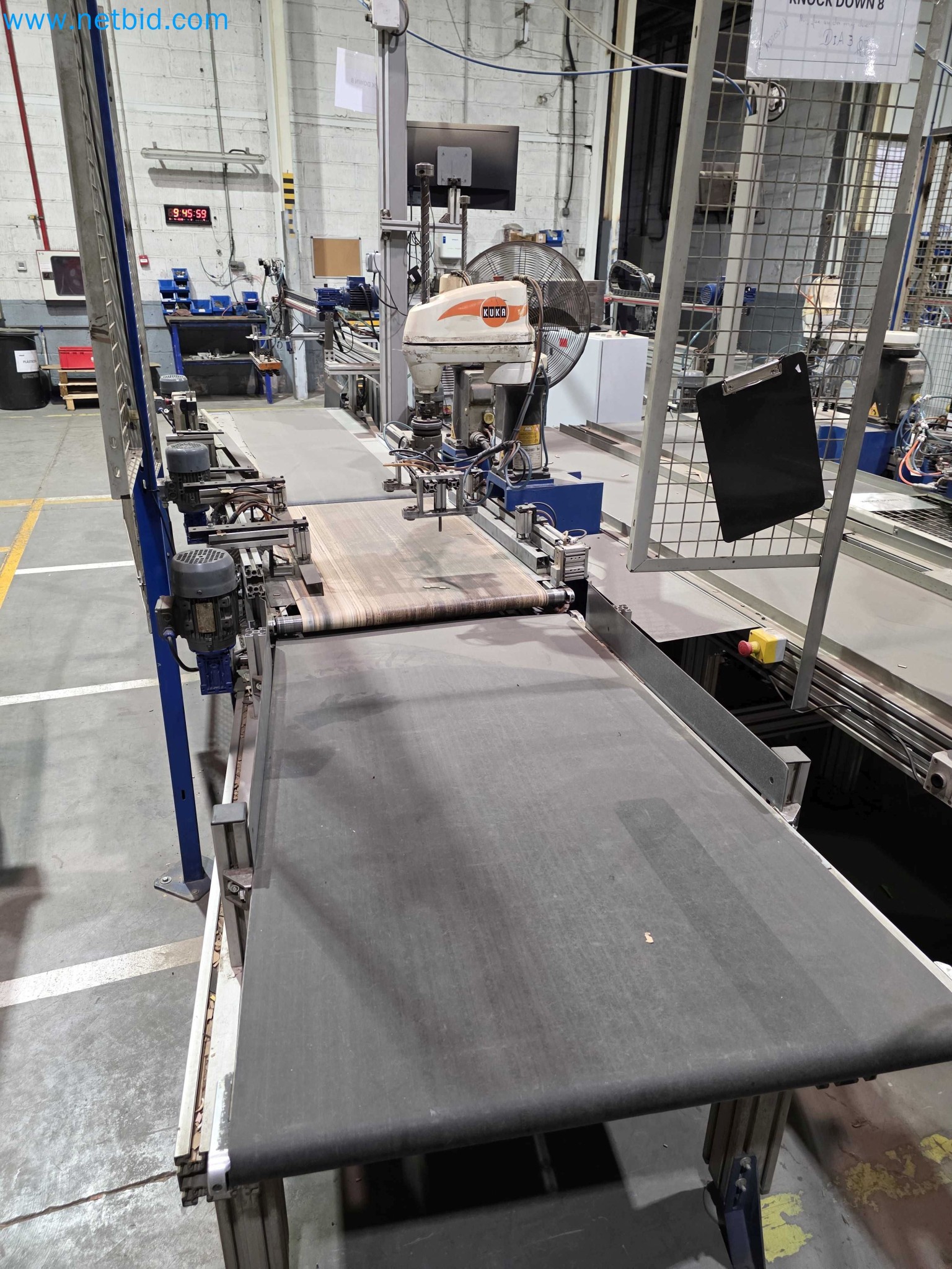 Likvidace podniku - Použité balicí stroje na balení ovoce a zeleniny (výrobní linka MDF)-5