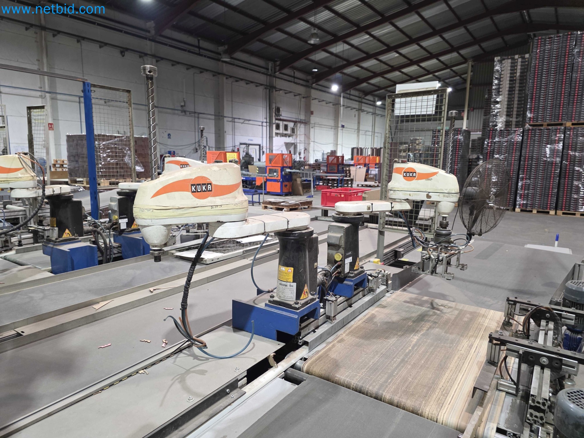 Likvidace podniku - Použité balicí stroje na balení ovoce a zeleniny (výrobní linka MDF)-9