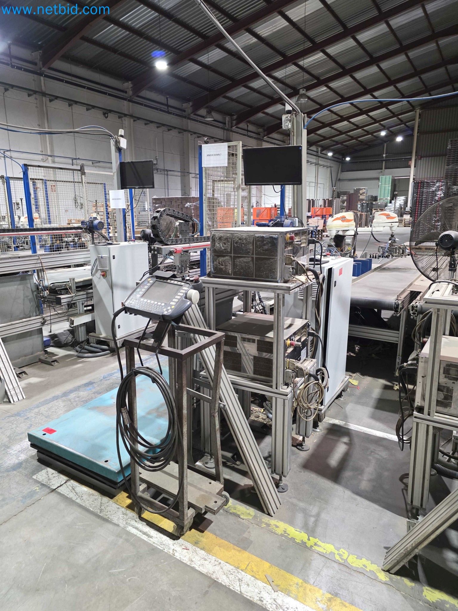 Likvidace podniku - Použité balicí stroje na balení ovoce a zeleniny (výrobní linka MDF)-3