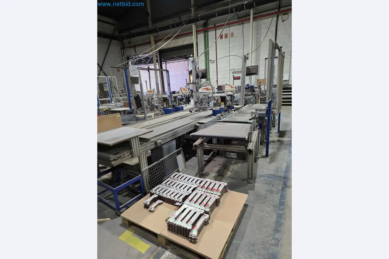 Likvidace podniku - Použité balicí stroje na balení ovoce a zeleniny (výrobní linka MDF)-4