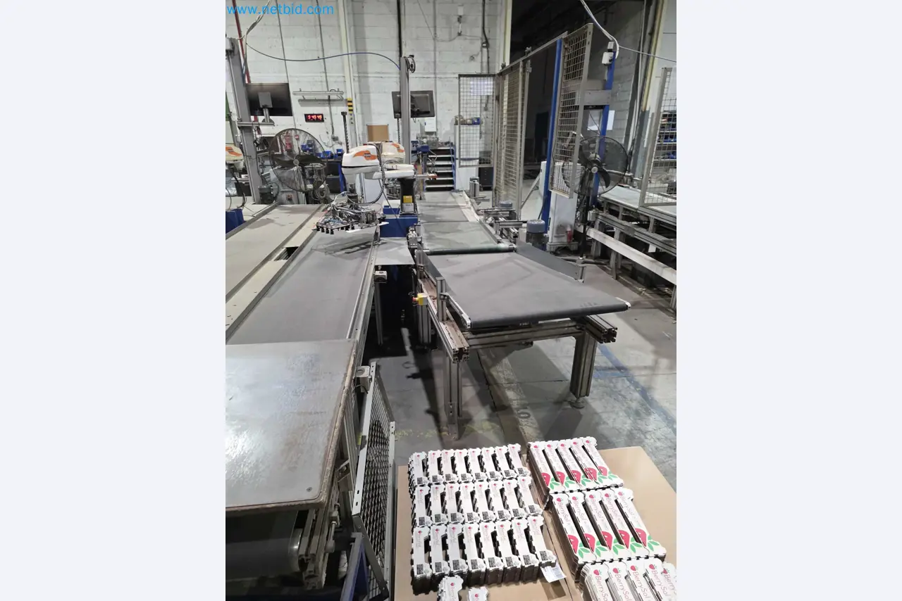 Likvidace podniku - Použité balicí stroje na balení ovoce a zeleniny (výrobní linka MDF)-5