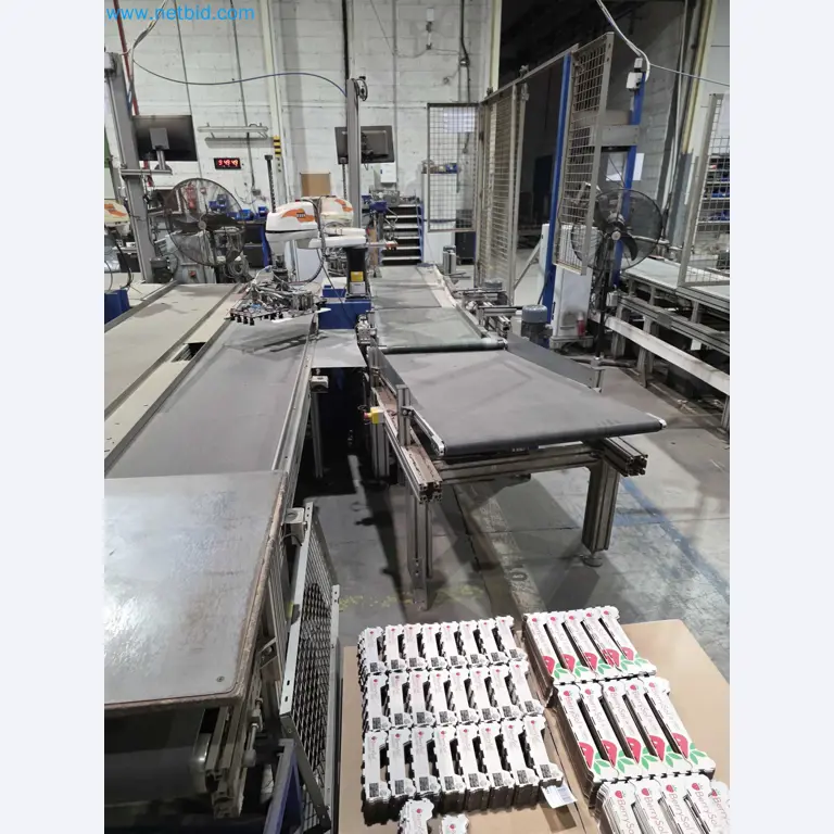 Likvidace podniku - Použité balicí stroje na balení ovoce a zeleniny (výrobní linka MDF)-5