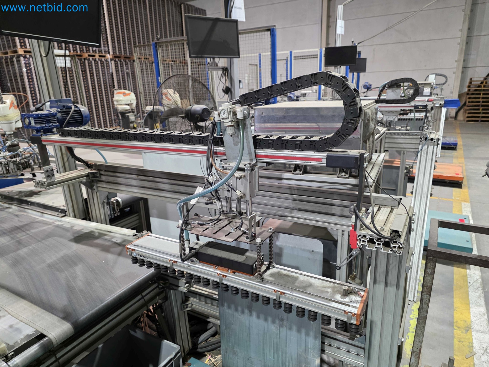 Likvidace podniku - Použité balicí stroje na balení ovoce a zeleniny (výrobní linka MDF)-8