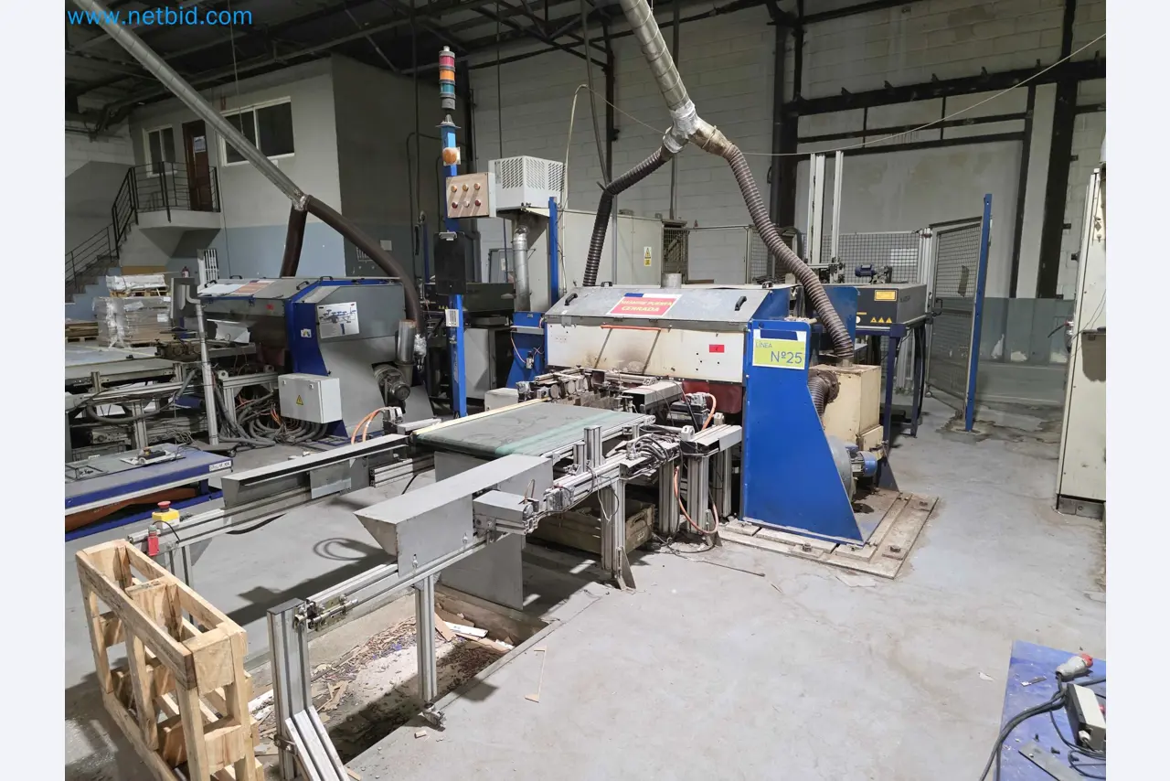 Likvidace podniku - Použité balicí stroje na balení ovoce a zeleniny (výrobní linka MDF)-1