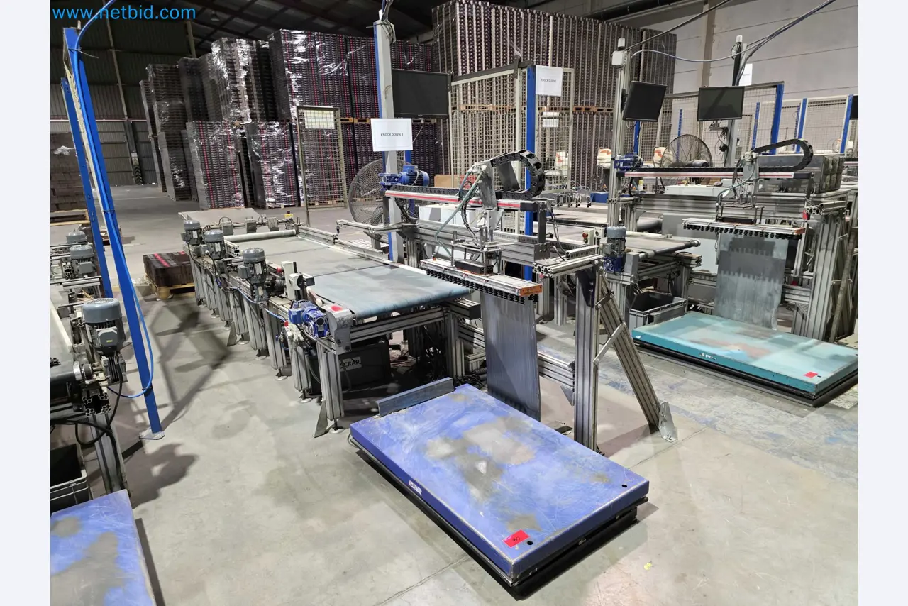 Likvidace podniku - Použité balicí stroje na balení ovoce a zeleniny (výrobní linka MDF)-1