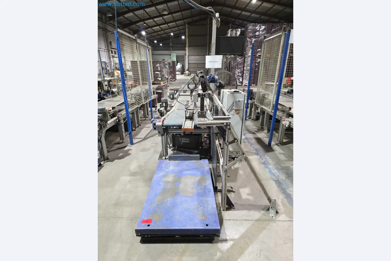 Likvidace podniku - Použité balicí stroje na balení ovoce a zeleniny (výrobní linka MDF)-2