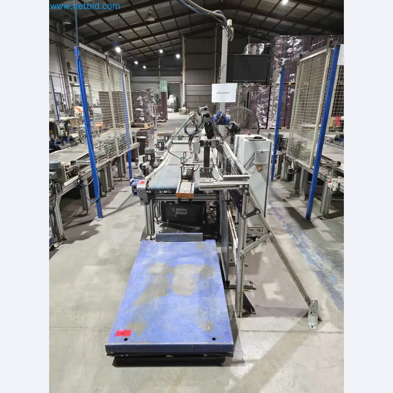 Likvidace podniku - Použité balicí stroje na balení ovoce a zeleniny (výrobní linka MDF)-2