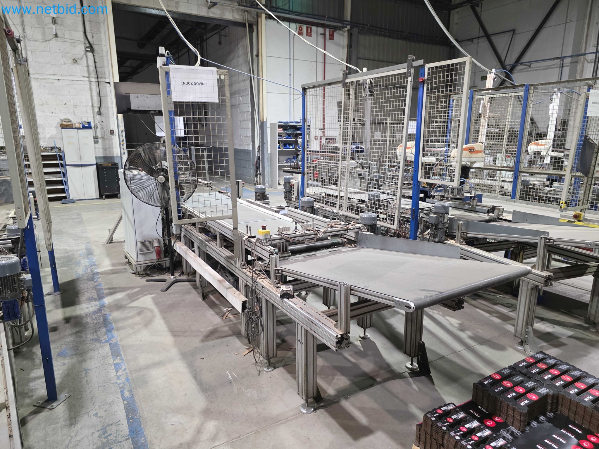 Likvidace podniku - Použité balicí stroje na balení ovoce a zeleniny (výrobní linka MDF)-3