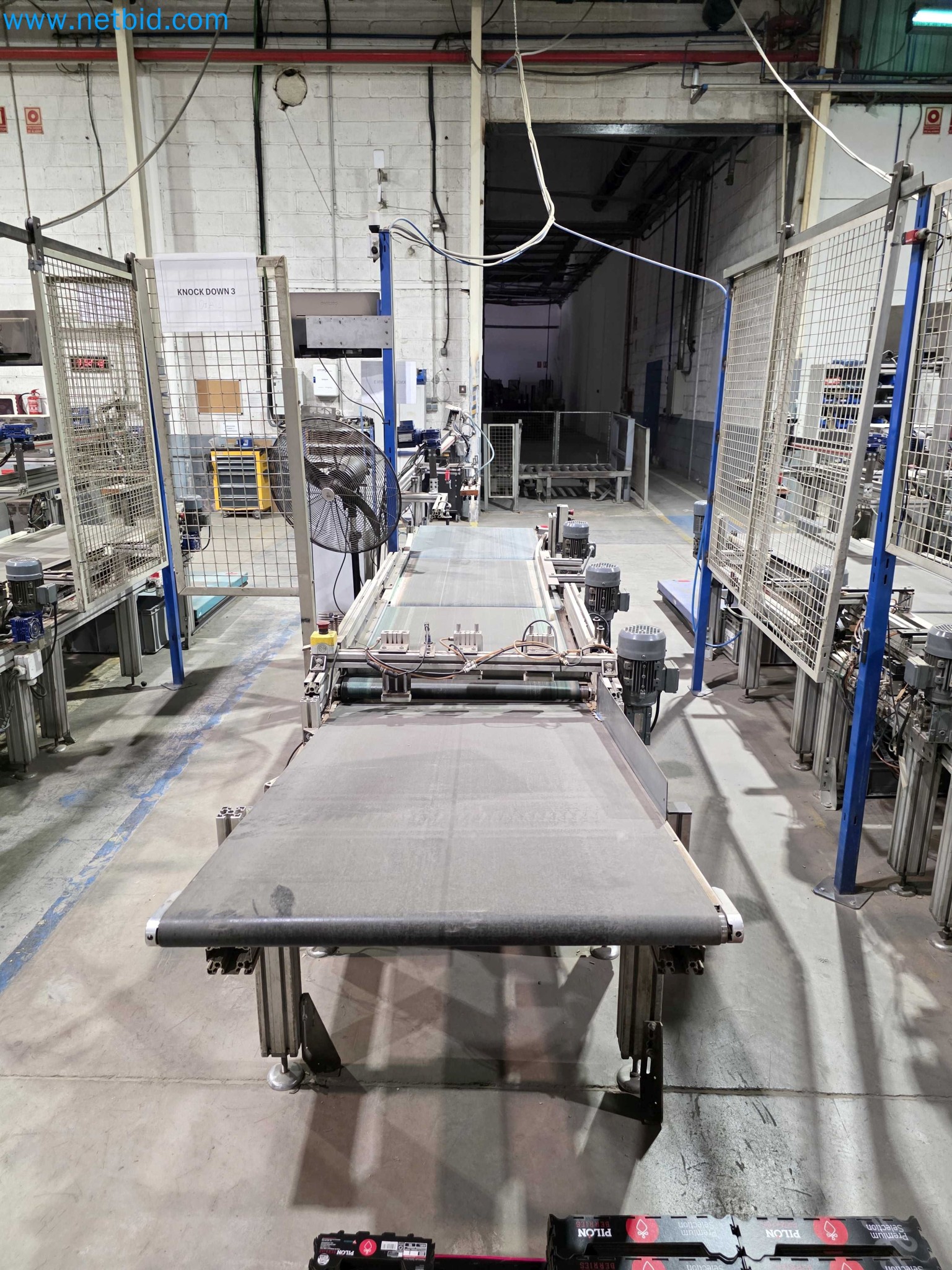 Likvidace podniku - Použité balicí stroje na balení ovoce a zeleniny (výrobní linka MDF)-4