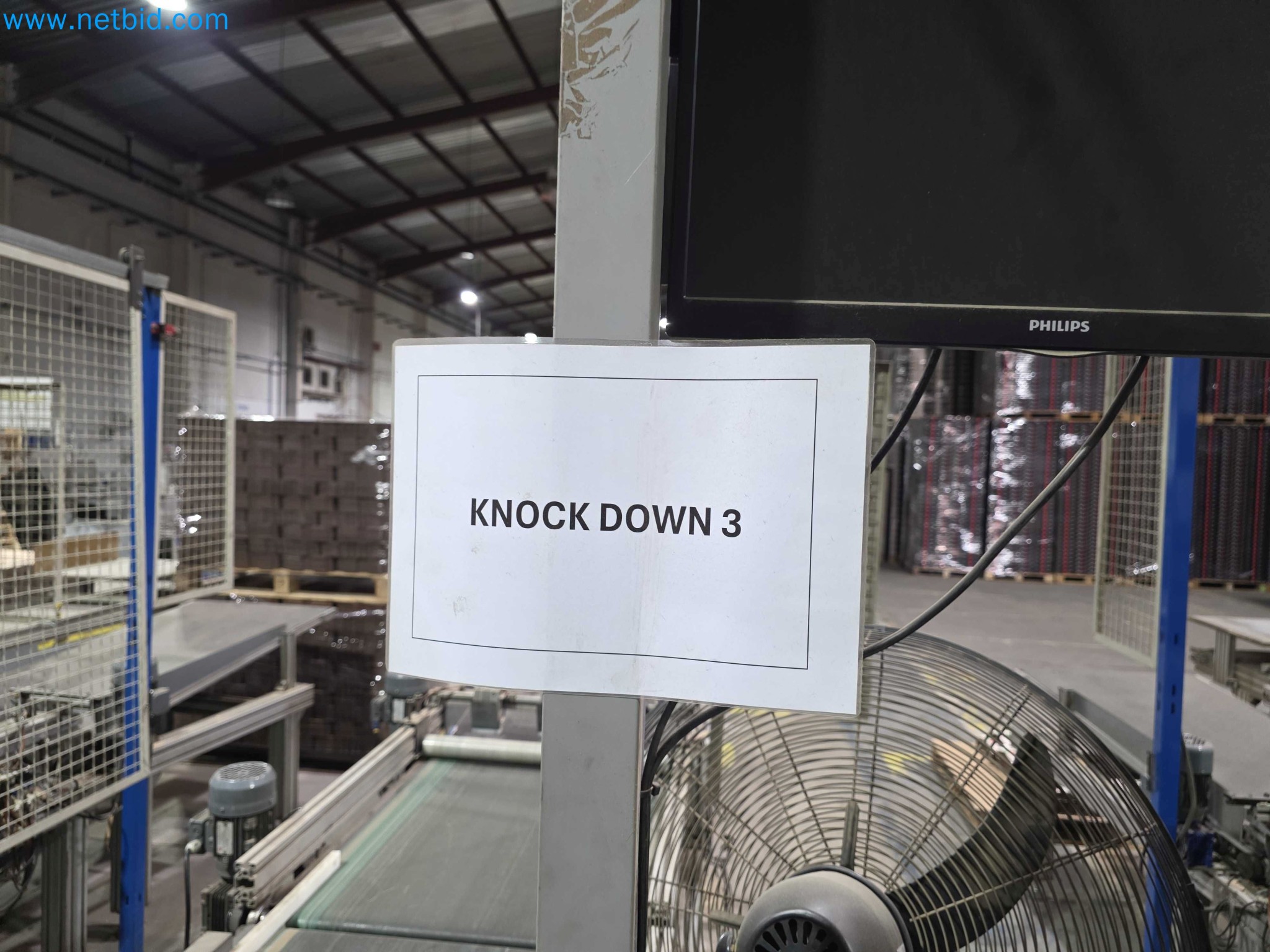 Likvidace podniku - Použité balicí stroje na balení ovoce a zeleniny (výrobní linka MDF)-5