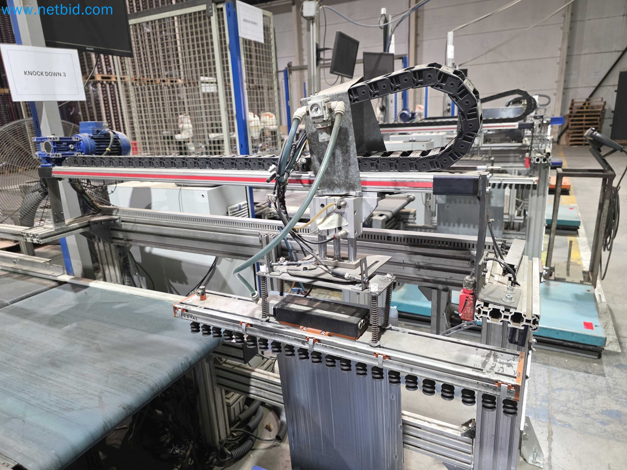 Likvidace podniku - Použité balicí stroje na balení ovoce a zeleniny (výrobní linka MDF)-8