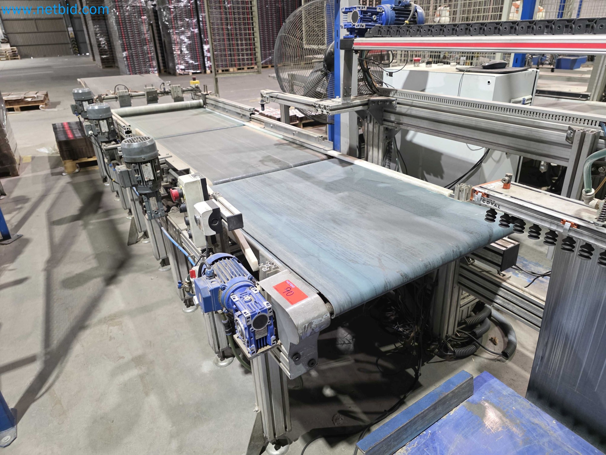 Likvidace podniku - Použité balicí stroje na balení ovoce a zeleniny (výrobní linka MDF)-9