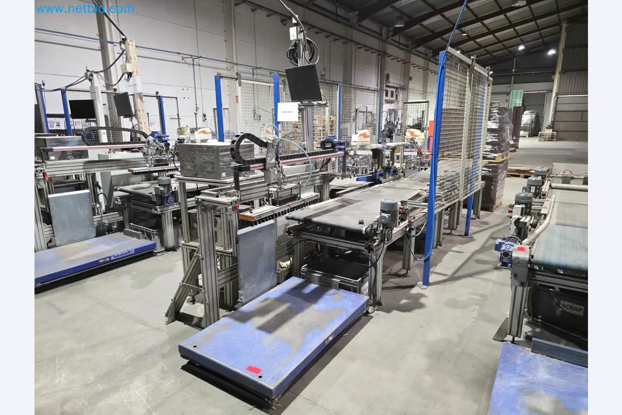 Likvidace podniku - Použité balicí stroje na balení ovoce a zeleniny (výrobní linka MDF)-1