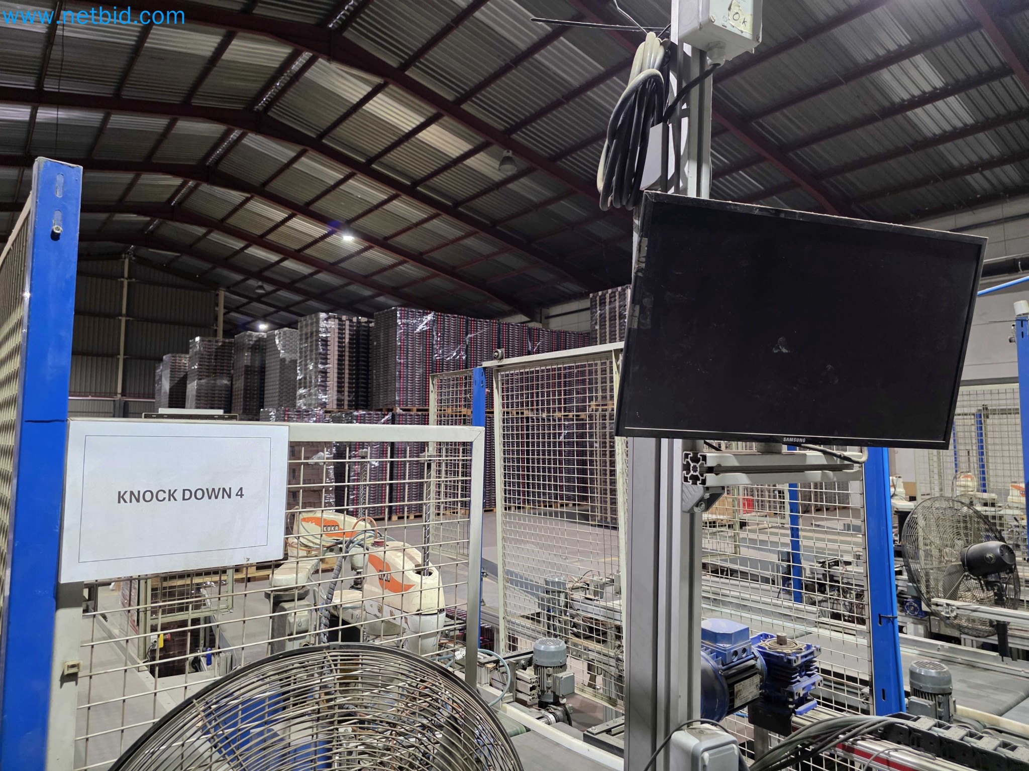 Likvidace podniku - Použité balicí stroje na balení ovoce a zeleniny (výrobní linka MDF)-23