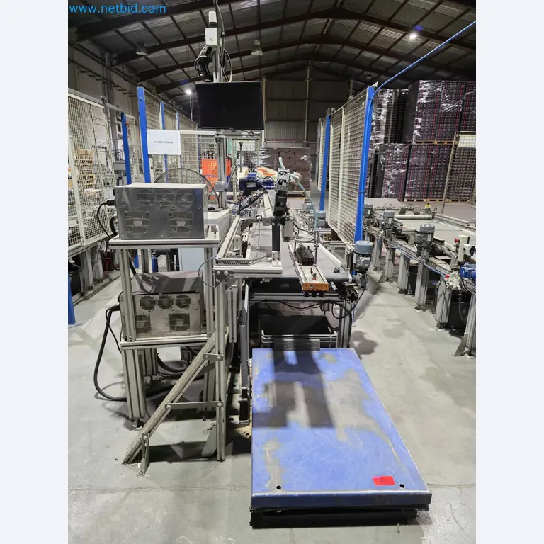 Likvidace podniku - Použité balicí stroje na balení ovoce a zeleniny (výrobní linka MDF)-2