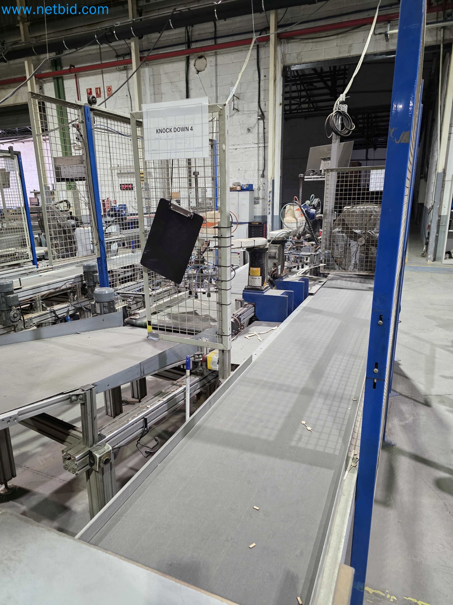 Likvidace podniku - Použité balicí stroje na balení ovoce a zeleniny (výrobní linka MDF)-5