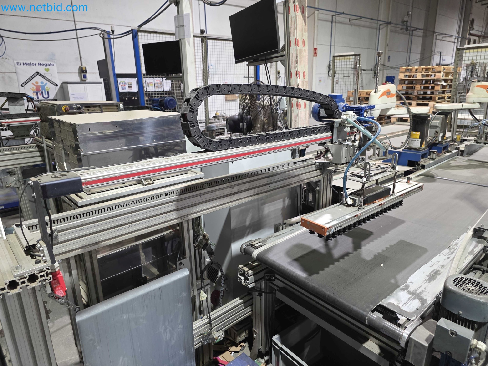 Likvidace podniku - Použité balicí stroje na balení ovoce a zeleniny (výrobní linka MDF)-10