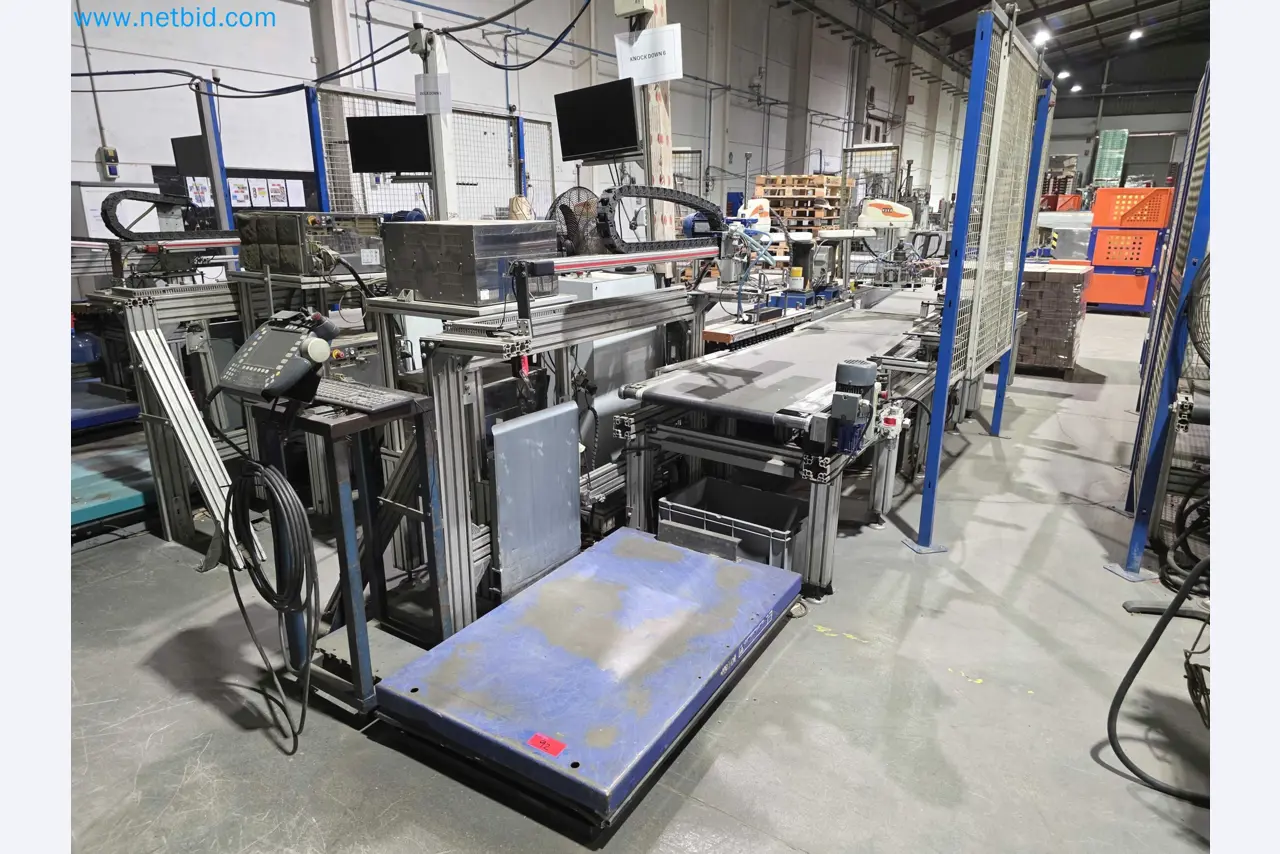 Likvidace podniku - Použité balicí stroje na balení ovoce a zeleniny (výrobní linka MDF)-1