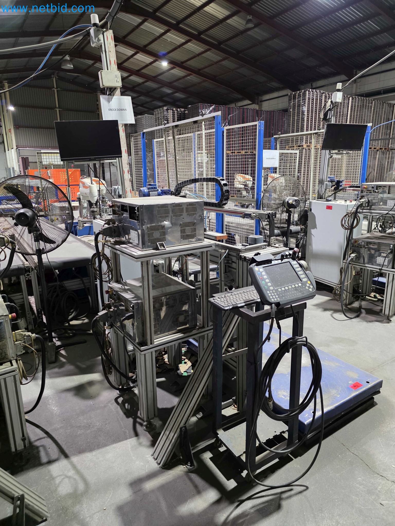 Likvidace podniku - Použité balicí stroje na balení ovoce a zeleniny (výrobní linka MDF)-3