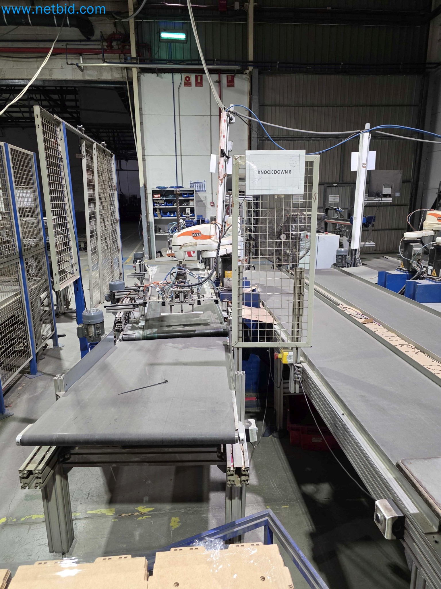 Likvidace podniku - Použité balicí stroje na balení ovoce a zeleniny (výrobní linka MDF)-4