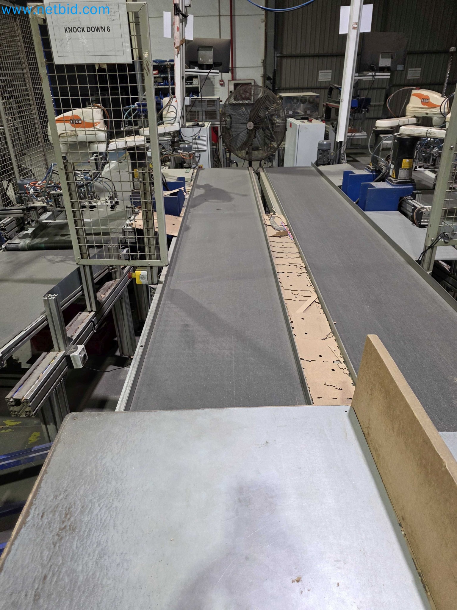 Likvidace podniku - Použité balicí stroje na balení ovoce a zeleniny (výrobní linka MDF)-6