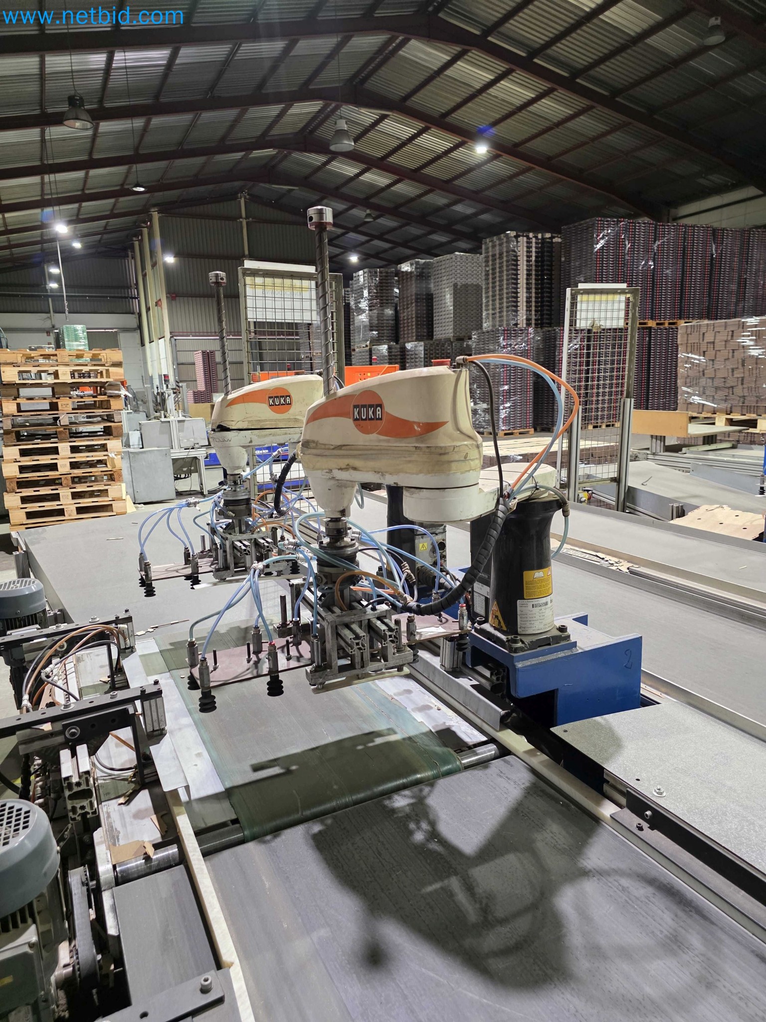 Likvidace podniku - Použité balicí stroje na balení ovoce a zeleniny (výrobní linka MDF)-13