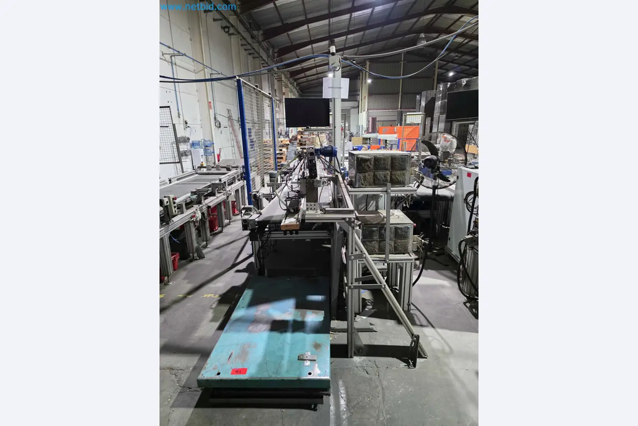 Likvidace podniku - Použité balicí stroje na balení ovoce a zeleniny (výrobní linka MDF)-2