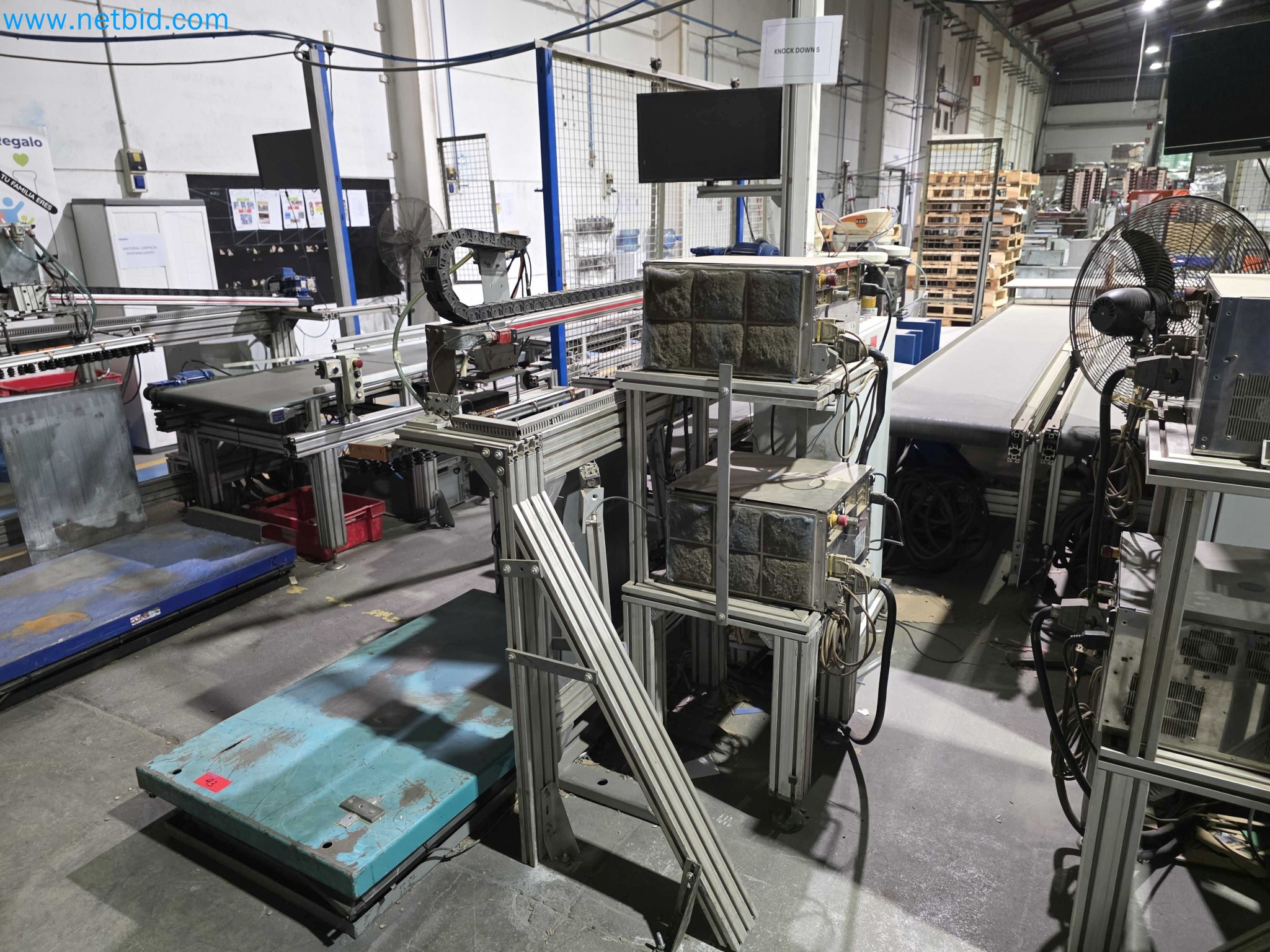 Likvidace podniku - Použité balicí stroje na balení ovoce a zeleniny (výrobní linka MDF)-3