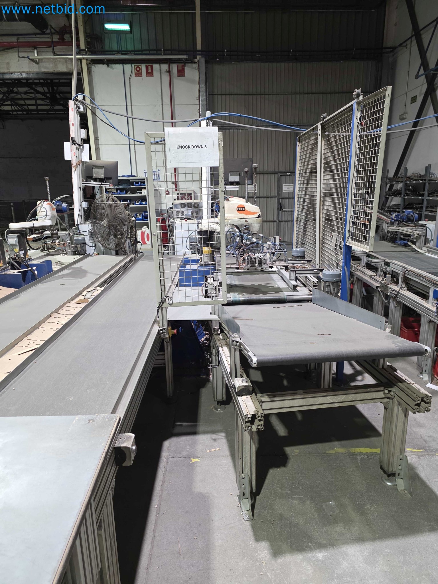 Likvidace podniku - Použité balicí stroje na balení ovoce a zeleniny (výrobní linka MDF)-5