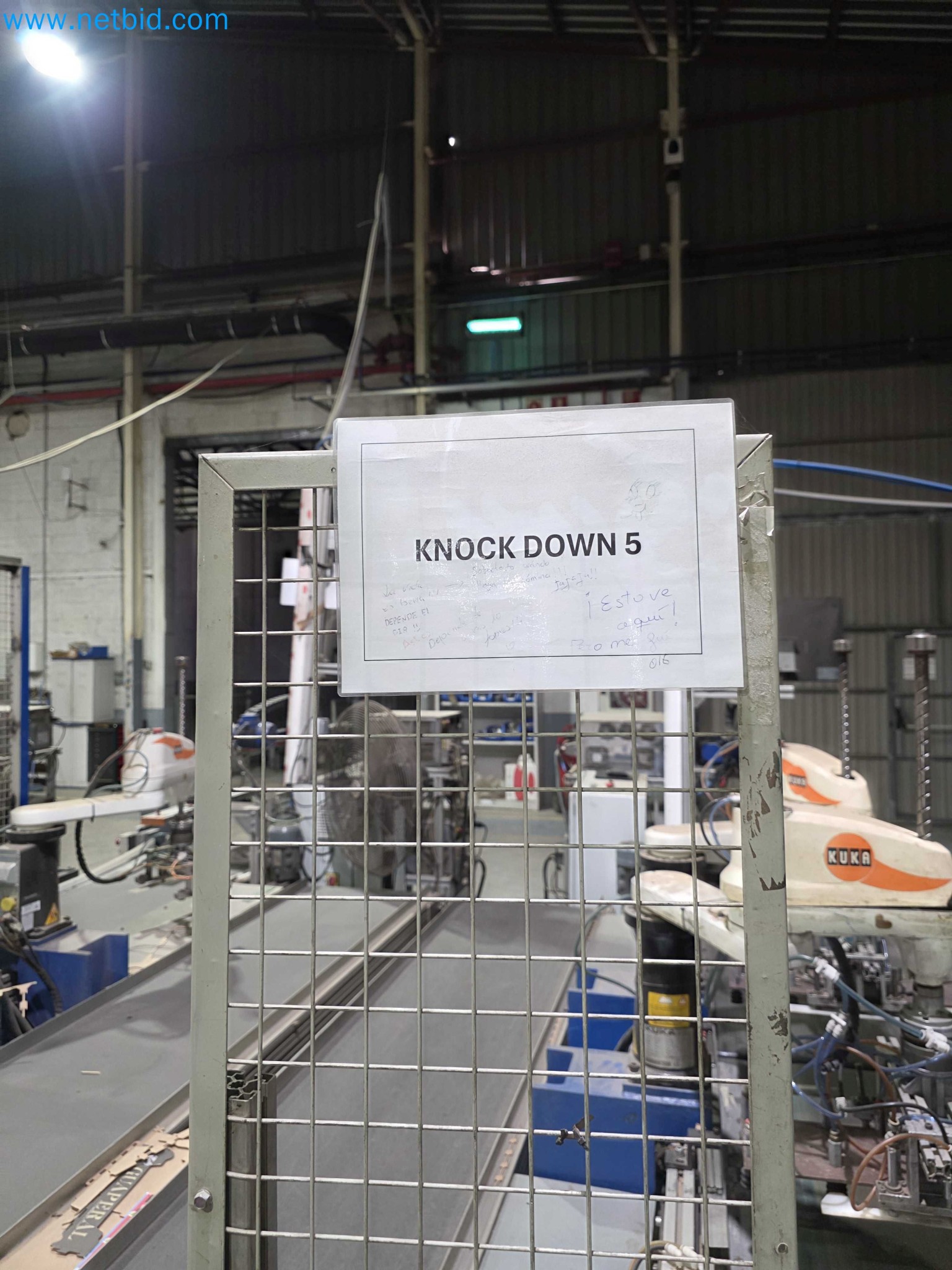 Likvidace podniku - Použité balicí stroje na balení ovoce a zeleniny (výrobní linka MDF)-7