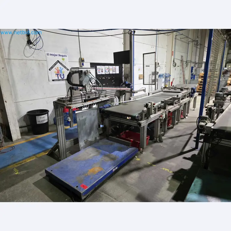 Likvidace podniku - Použité balicí stroje na balení ovoce a zeleniny (výrobní linka MDF)-1