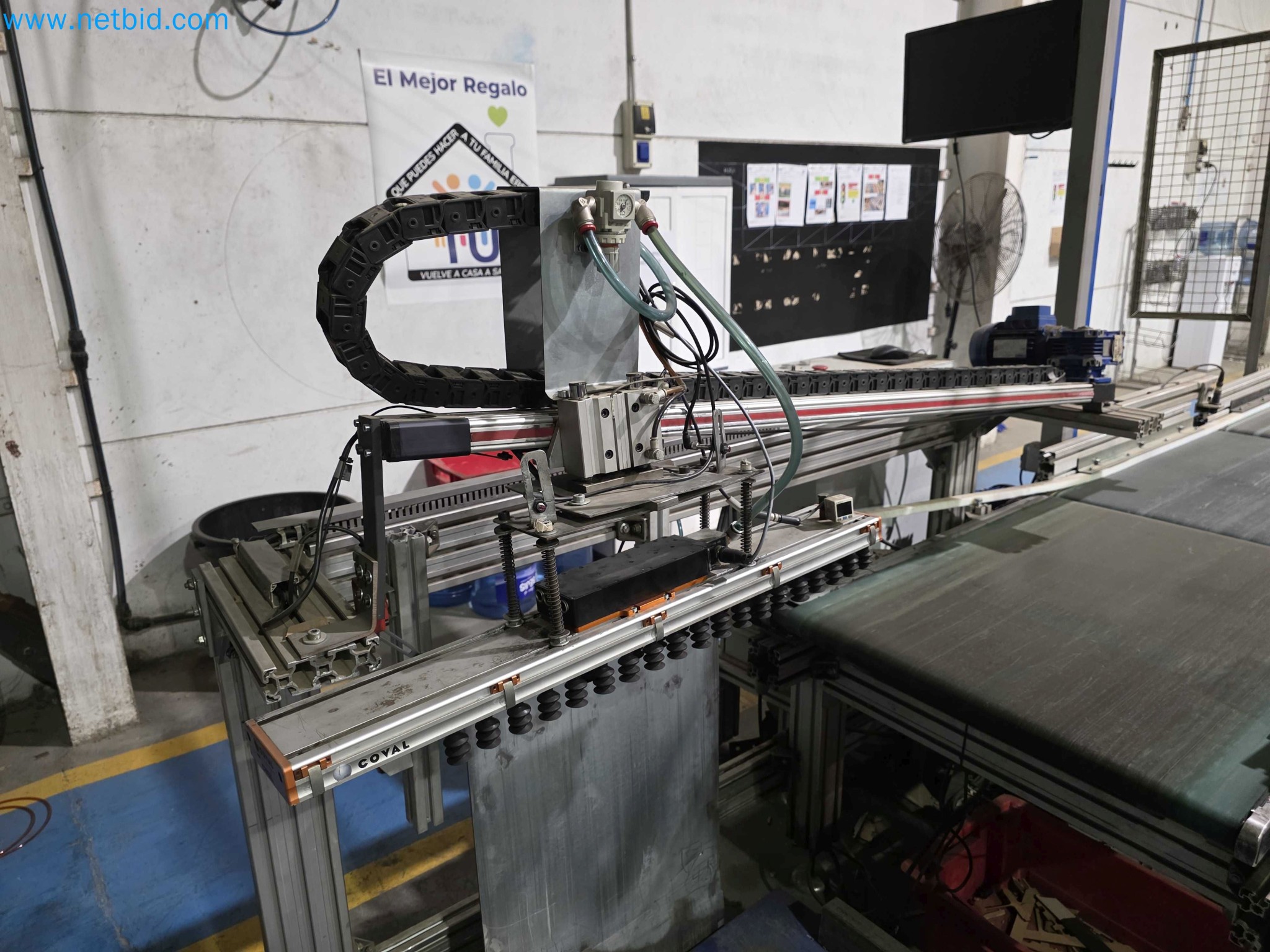 Likvidace podniku - Použité balicí stroje na balení ovoce a zeleniny (výrobní linka MDF)-9