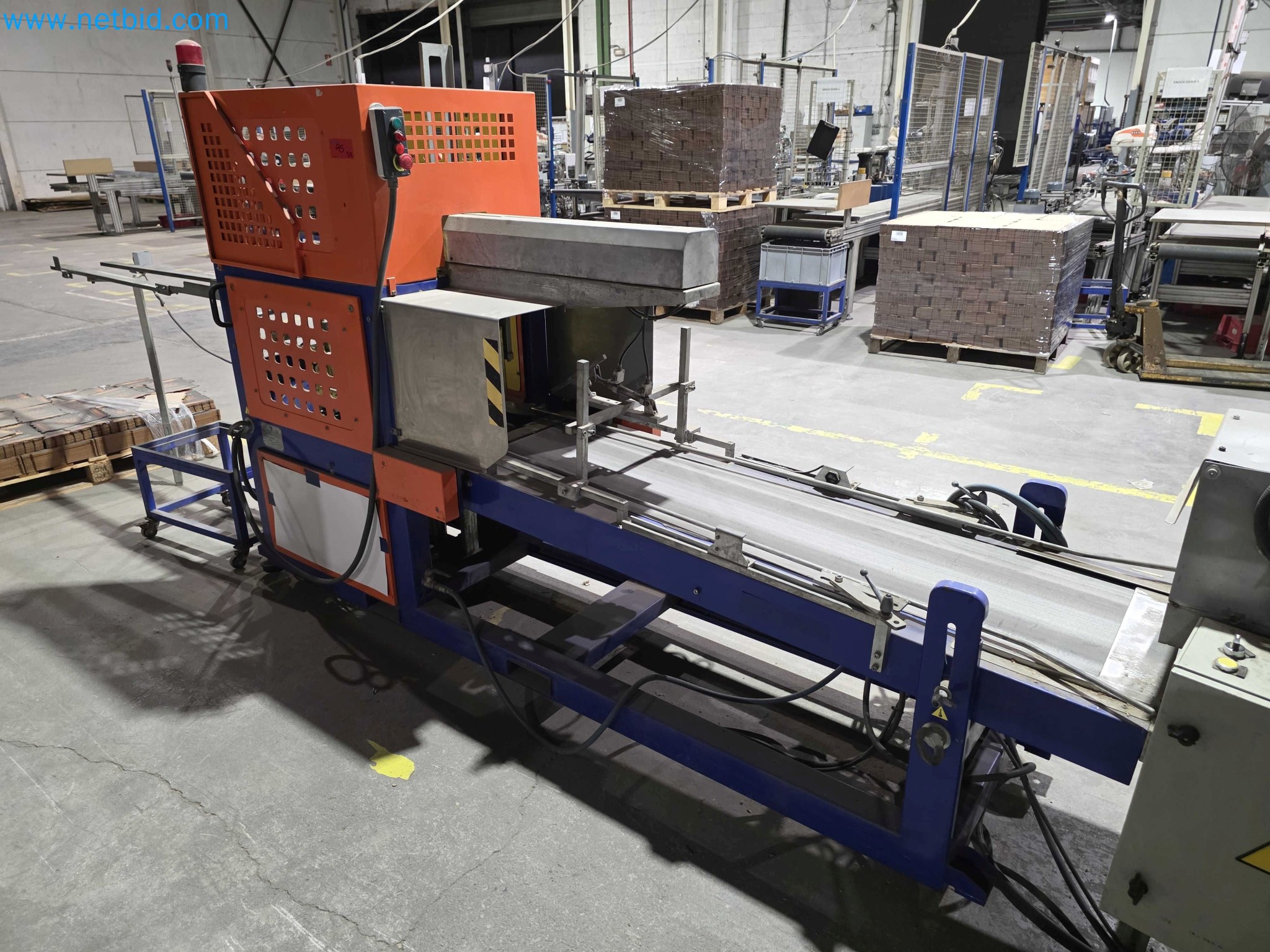 Likvidace podniku - Použité balicí stroje na balení ovoce a zeleniny (výrobní linka MDF)-15