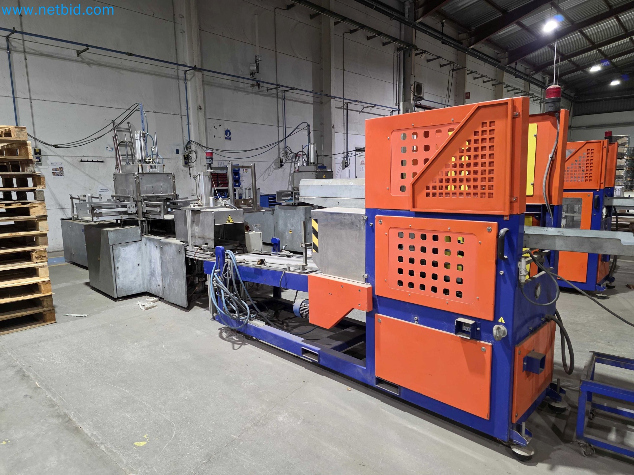 Likvidace podniku - Použité balicí stroje na balení ovoce a zeleniny (výrobní linka MDF)-3