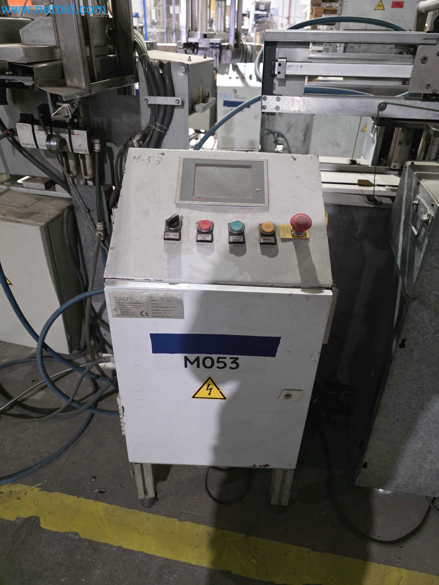 Likvidace podniku - Použité balicí stroje na balení ovoce a zeleniny (výrobní linka MDF)-12