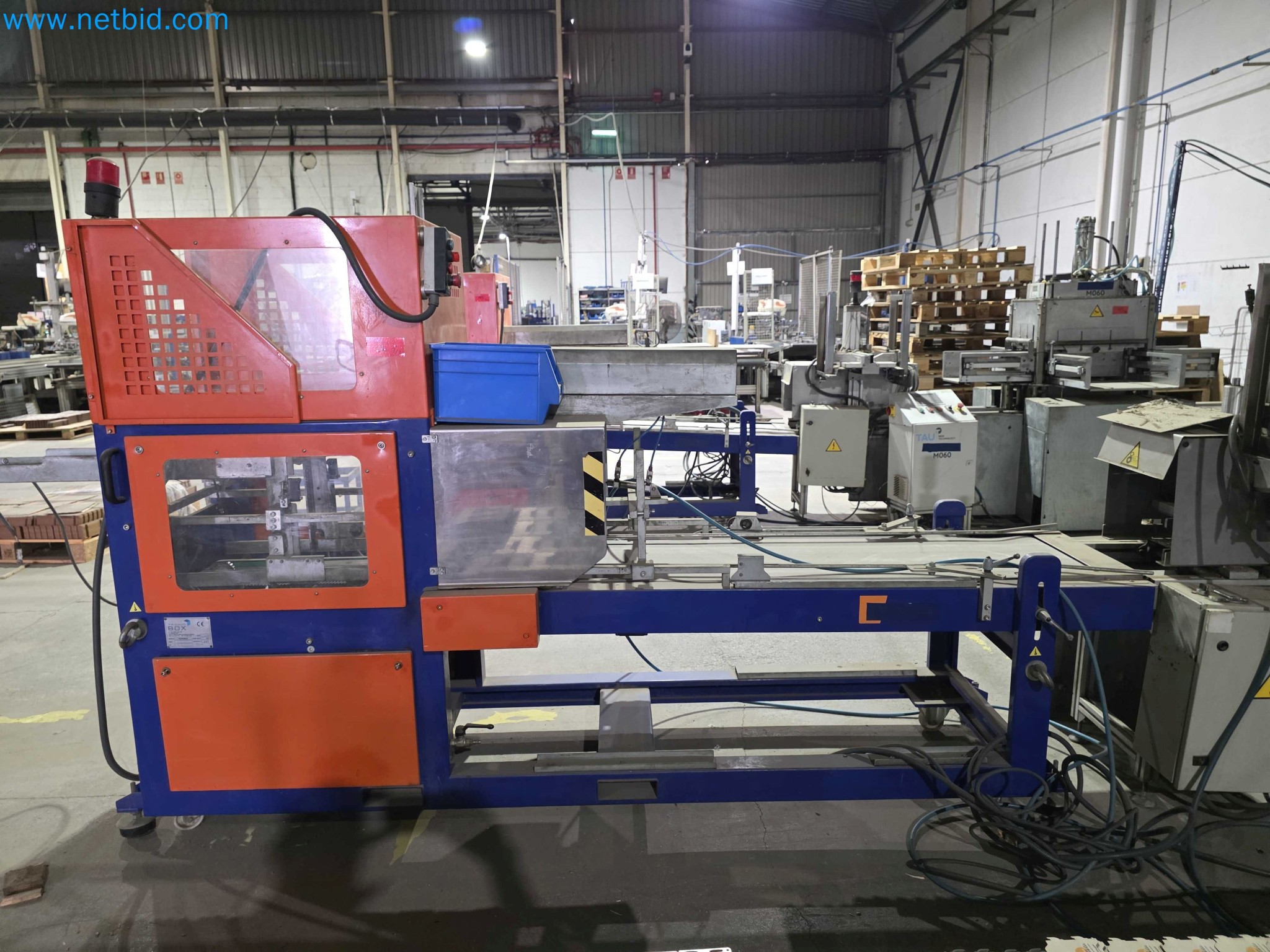 Likvidace podniku - Použité balicí stroje na balení ovoce a zeleniny (výrobní linka MDF)-16