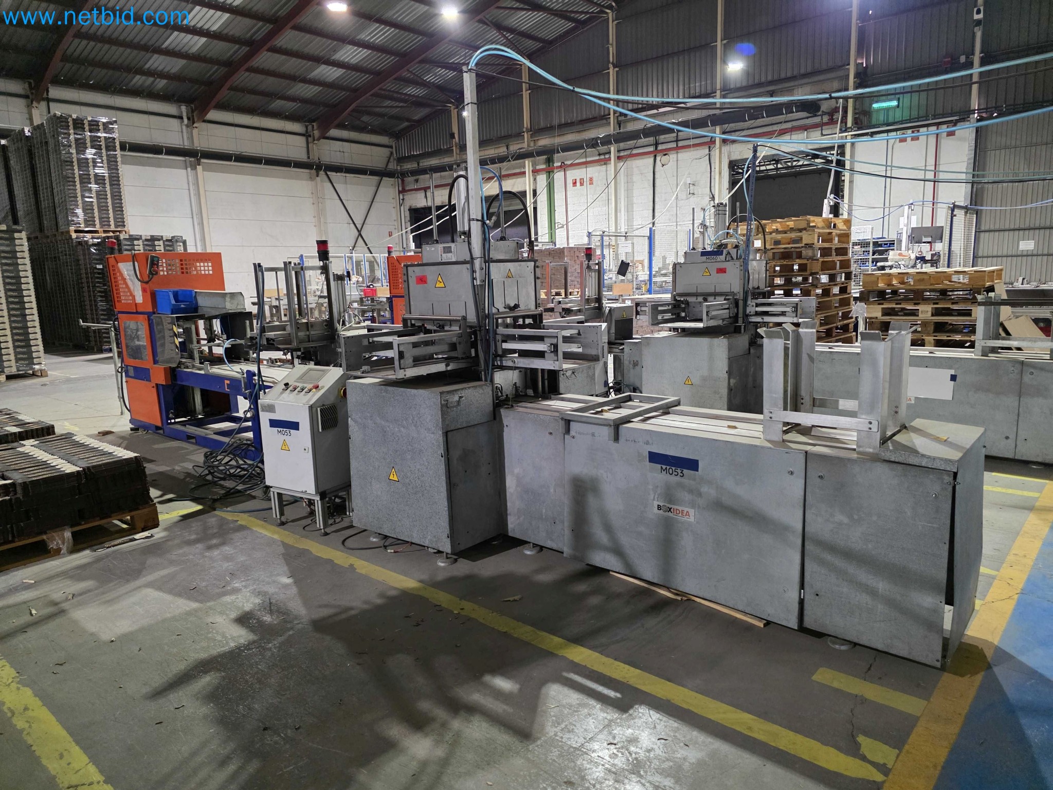 Likvidace podniku - Použité balicí stroje na balení ovoce a zeleniny (výrobní linka MDF)-2