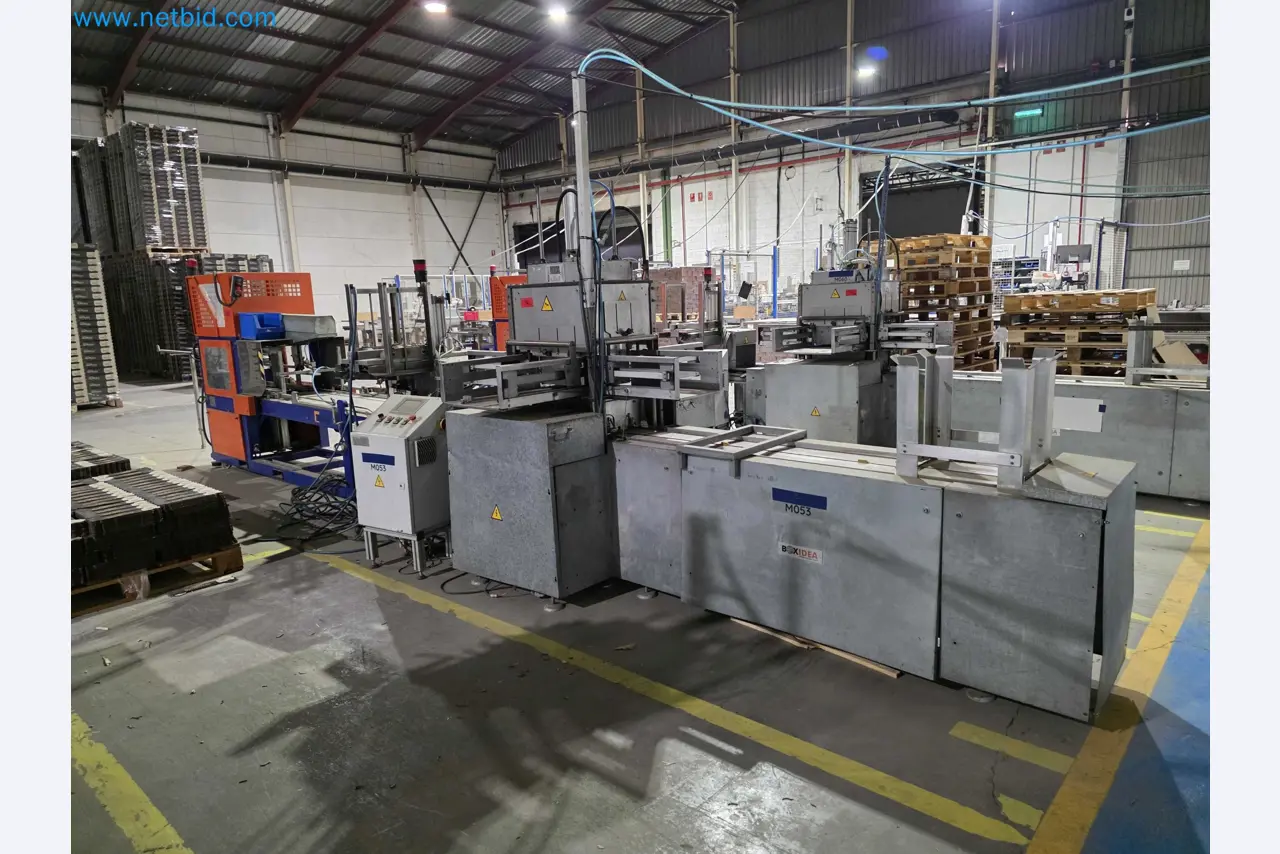 Likvidace podniku - Použité balicí stroje na balení ovoce a zeleniny (výrobní linka MDF)-2