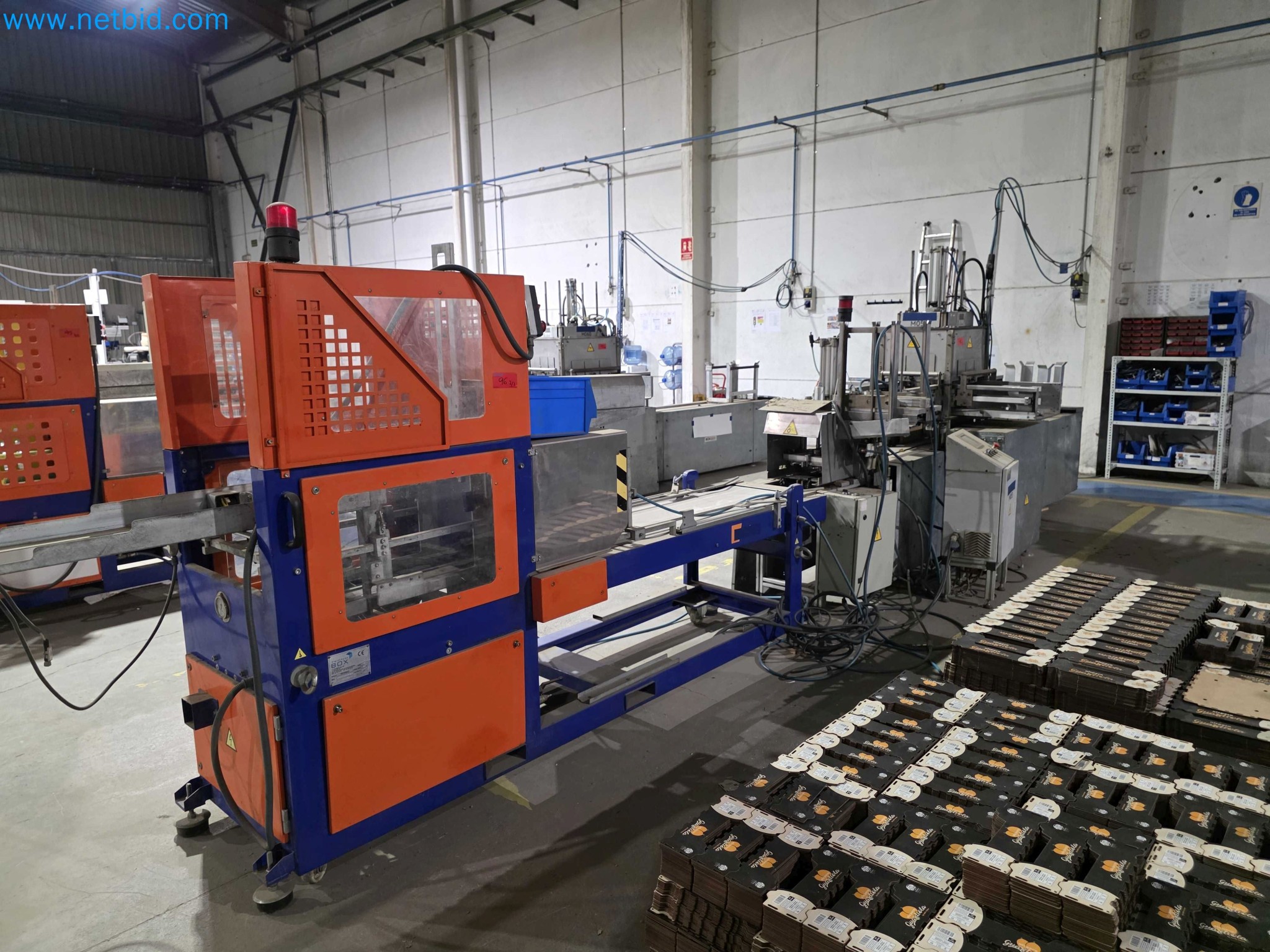 Likvidace podniku - Použité balicí stroje na balení ovoce a zeleniny (výrobní linka MDF)-4