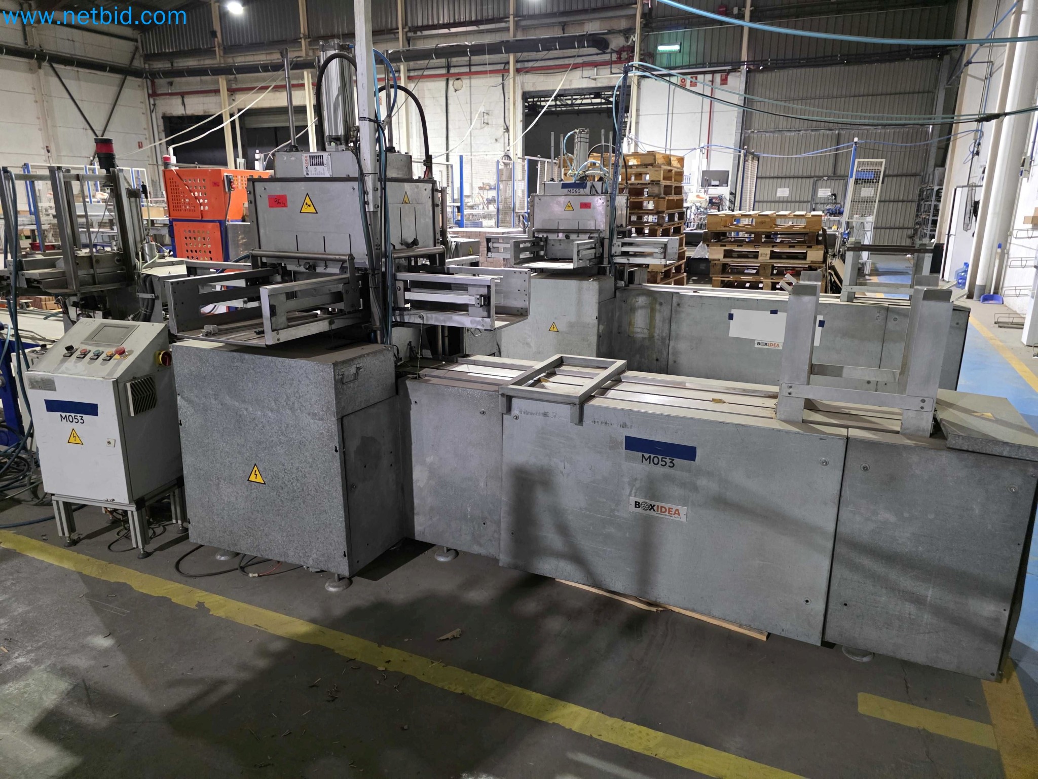 Likvidace podniku - Použité balicí stroje na balení ovoce a zeleniny (výrobní linka MDF)-5