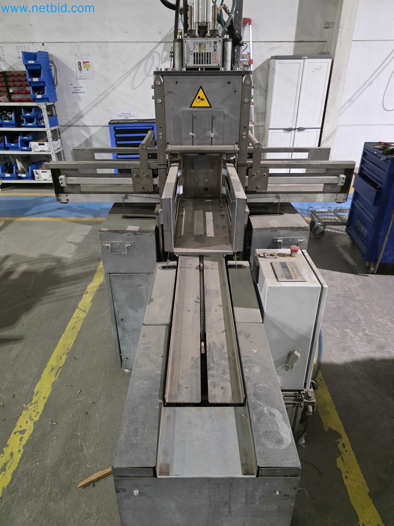 Likvidace podniku - Použité balicí stroje na balení ovoce a zeleniny (výrobní linka MDF)-11